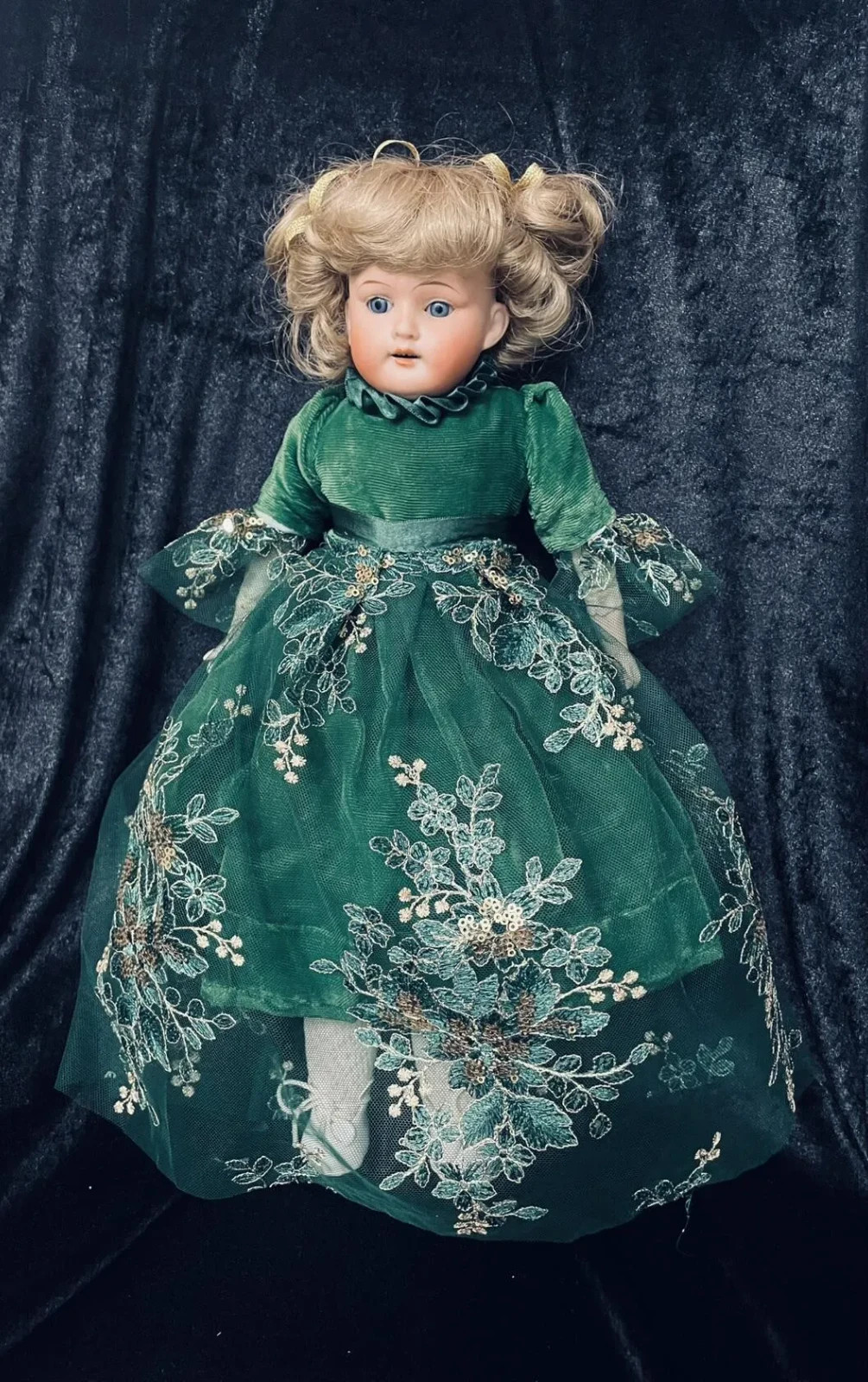 Antique porcelain German Peter Scherf Doll Sonneberg, Germany 15.7 in