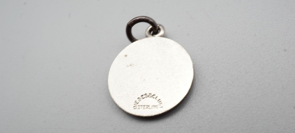 Pre-WWII Sterling SSB Services Selection Board 20 Year Service Club Pendant