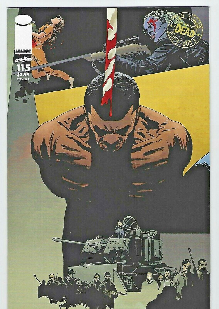 The Walking Dead Comic Book #115 Cover E Image Comics Nm-Mint Condition