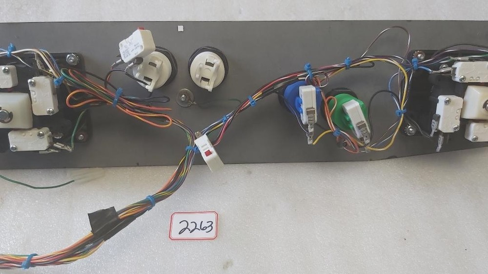 SEGA VIRTUA TENNIS Arcade Game CONTROL PANEL Assembly (2263)