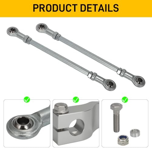 for Snapper Riding Lawn Mowers Steering Arm Upgrade Kit, Replace for