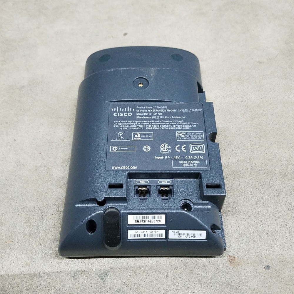 Cisco 7916 IP Phone Expansion Module - USED
