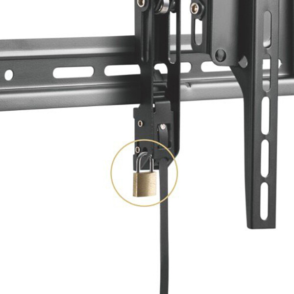 Micro Level Adjust Swivel Extendable Lockable TV Wall Mount Bracket up to 80"