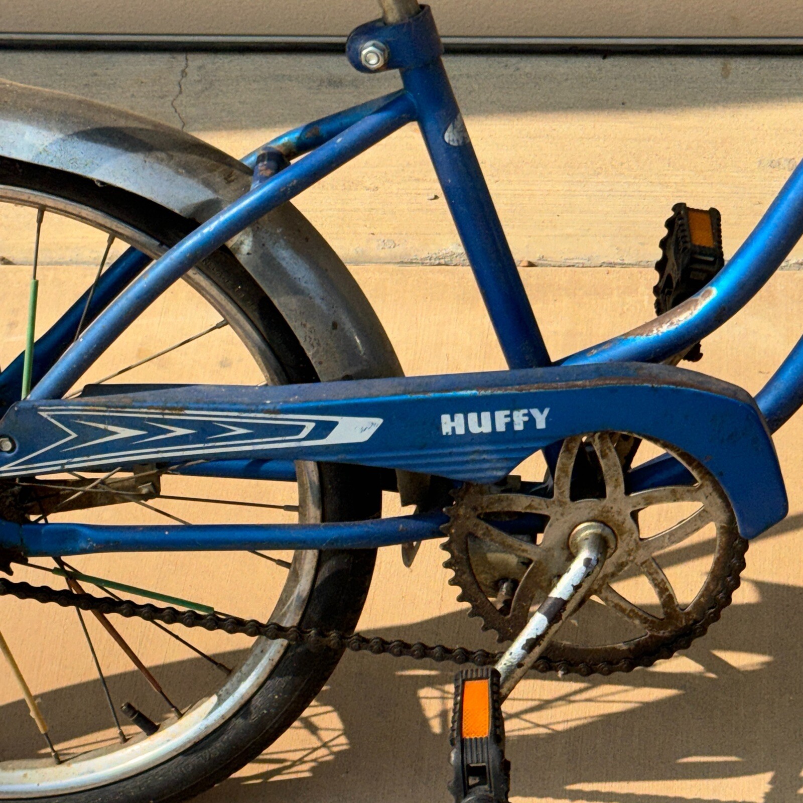 Western Flyer Huffy Bike Muscle Bike Blue White Huffy Banana Seat