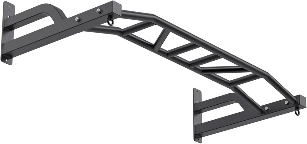 48'' Heavy Duty Pull up Bar Wall Mount Multi-Function Chin up Bar with Home Gym