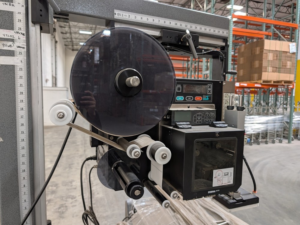 Print & Apply Label Applicator Zebra Engine