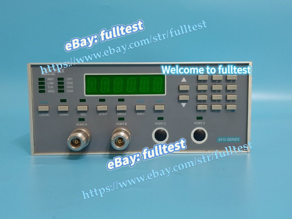 1pcs Aeroflex， Programmable attenuator 8310-325-F, range DC-6GHz-fulltest