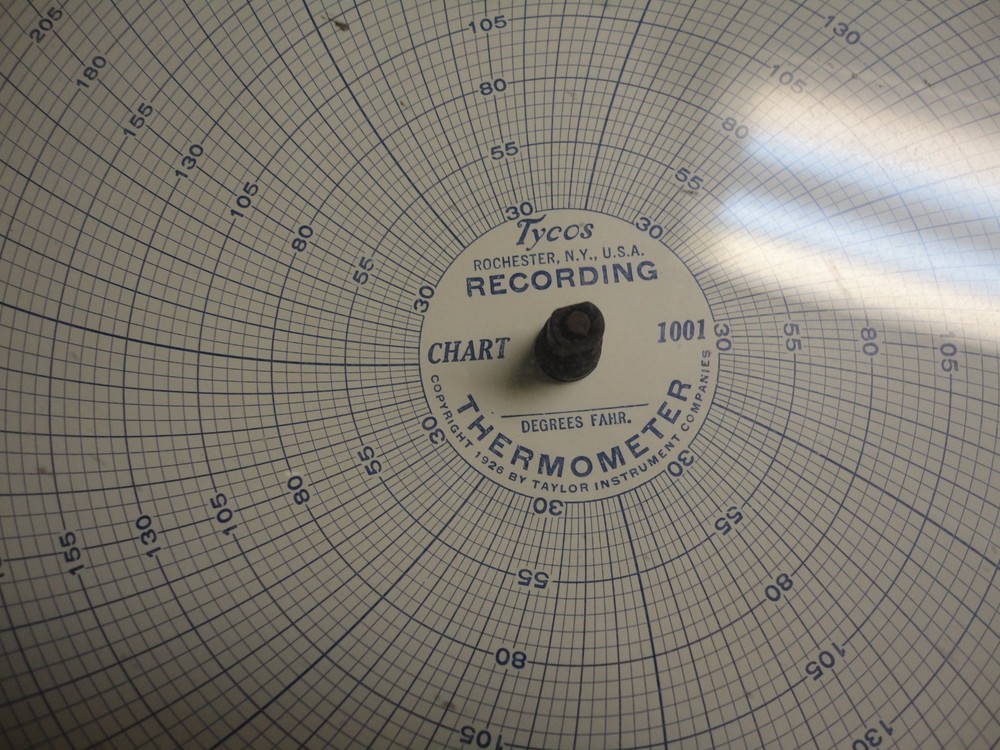Taylor Instruments recording thermometer 1930
