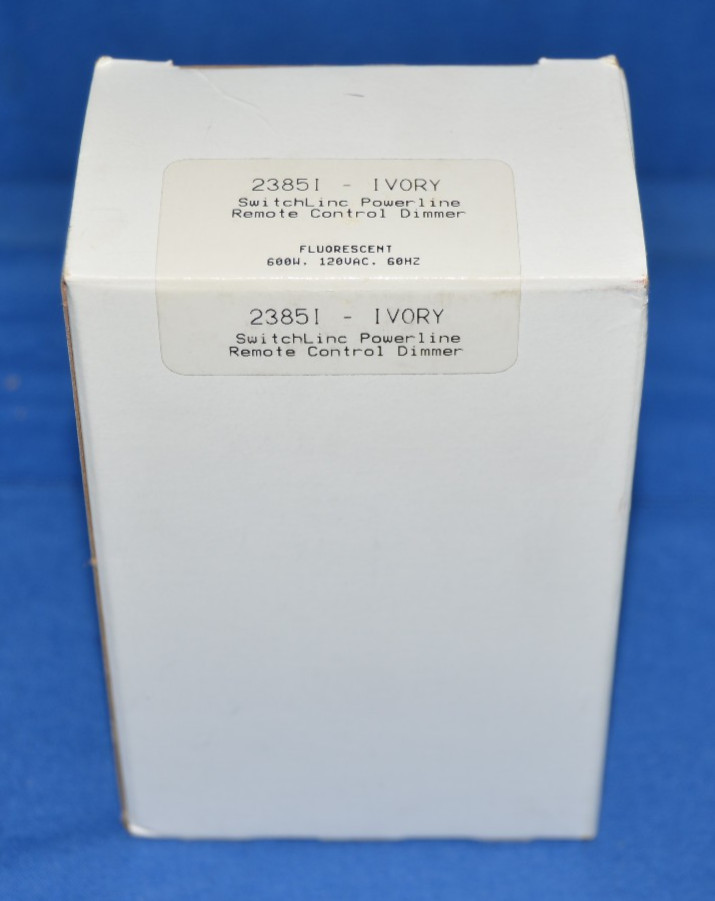 SwitchLinc 2-Way Powerline Remote Control Dimmer Ivory