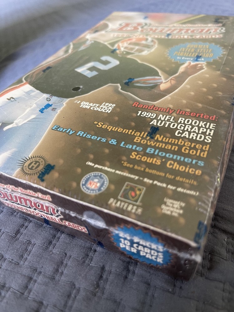 1999 NFL Bowman Inter-State Parallel Cards SEALED Box