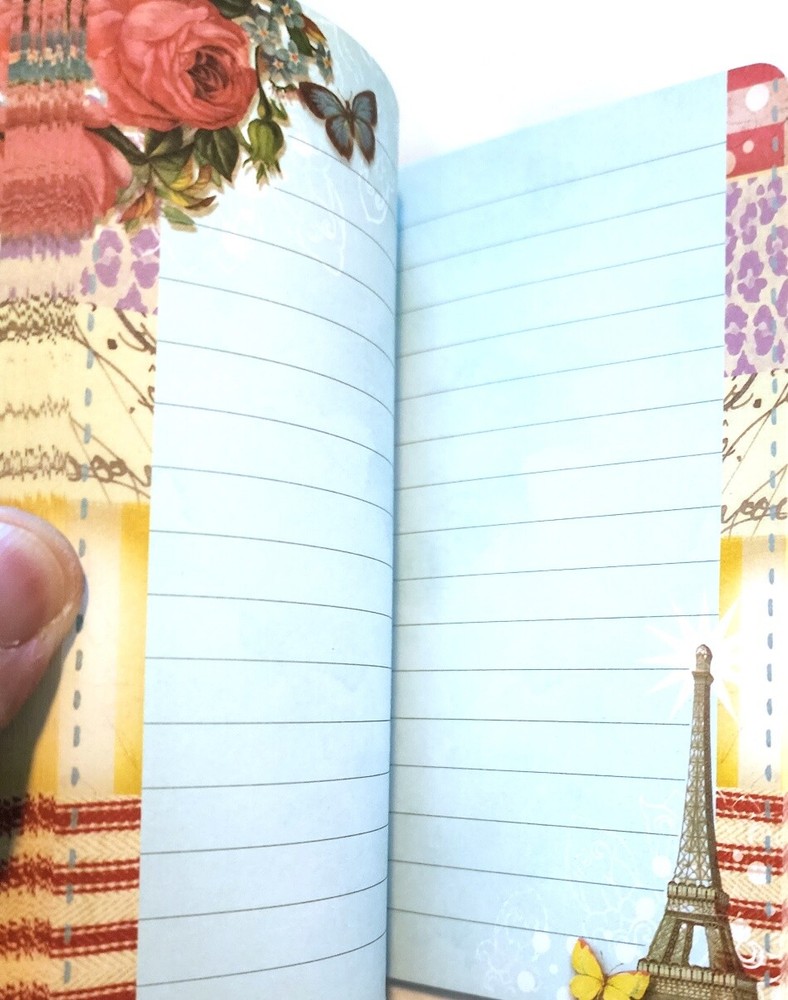 Handy 4" Pocket Notepad Eiffel Tower