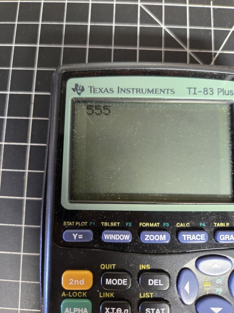 Texas Instruments TI-83 Plus Graphing Calculator - Black