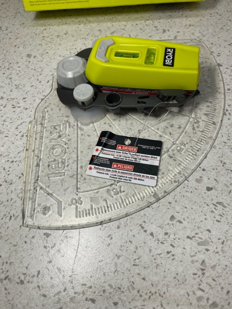 Ryobi Multi Surface Laser Level - ELL1750 20 ft. laser range
