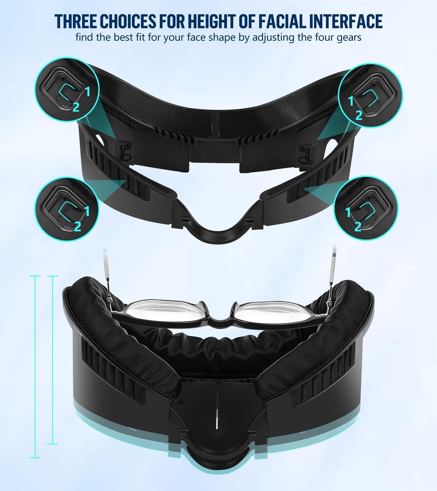YRXVW Facial Interface & Face Pad Cushion Compatible with