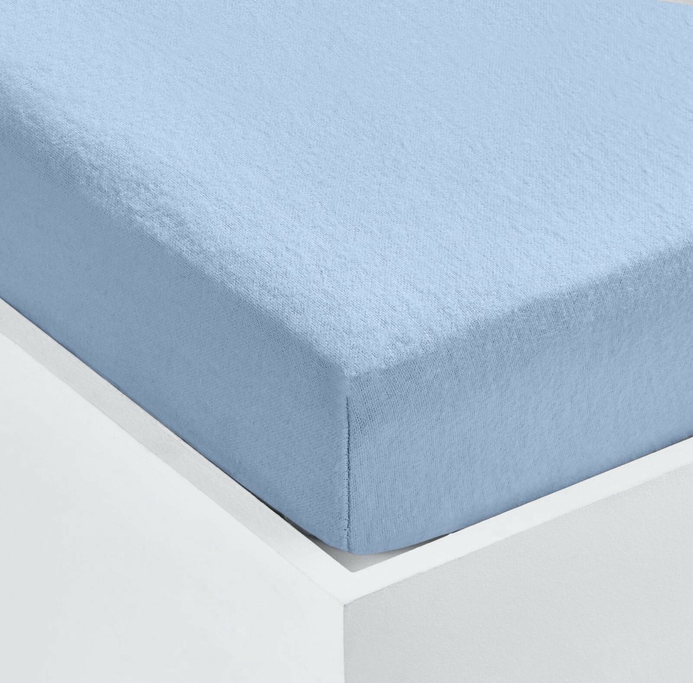 Stretch Terry Towelling Super Soft Extra Deep Fitted Sheets Fully Elasticated