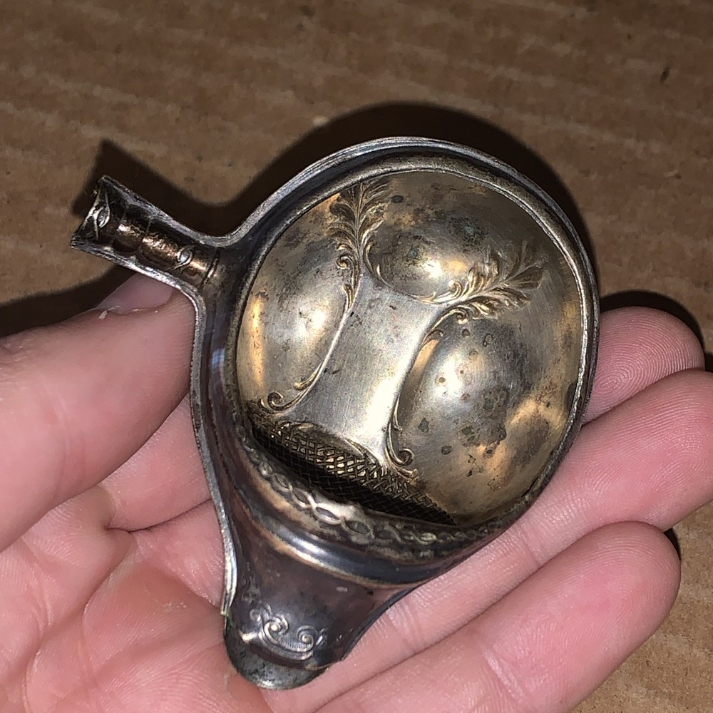 Antique Sheffield Silver? Tea Strainer