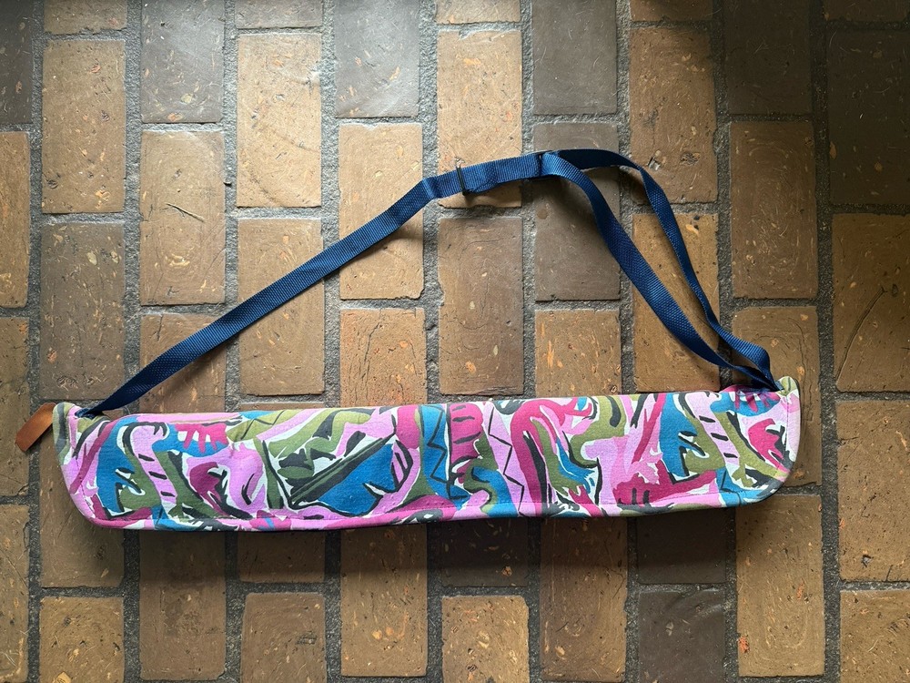 Lady Hawk 4 X 4 Soft Pool Cue Case, Nylon, USA, Shoulder Strap, EUC