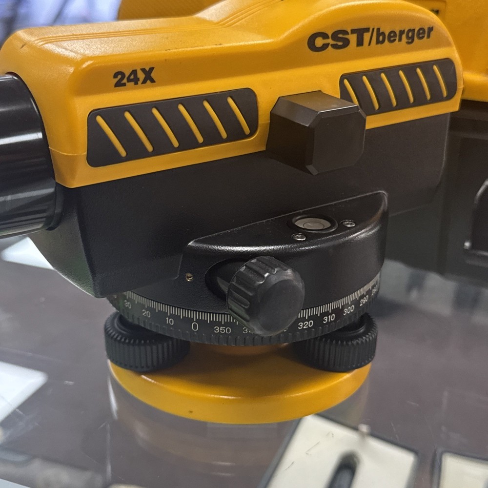 CST BERGER - 24X Zoom Transit Level Automatic Construction Level with Case