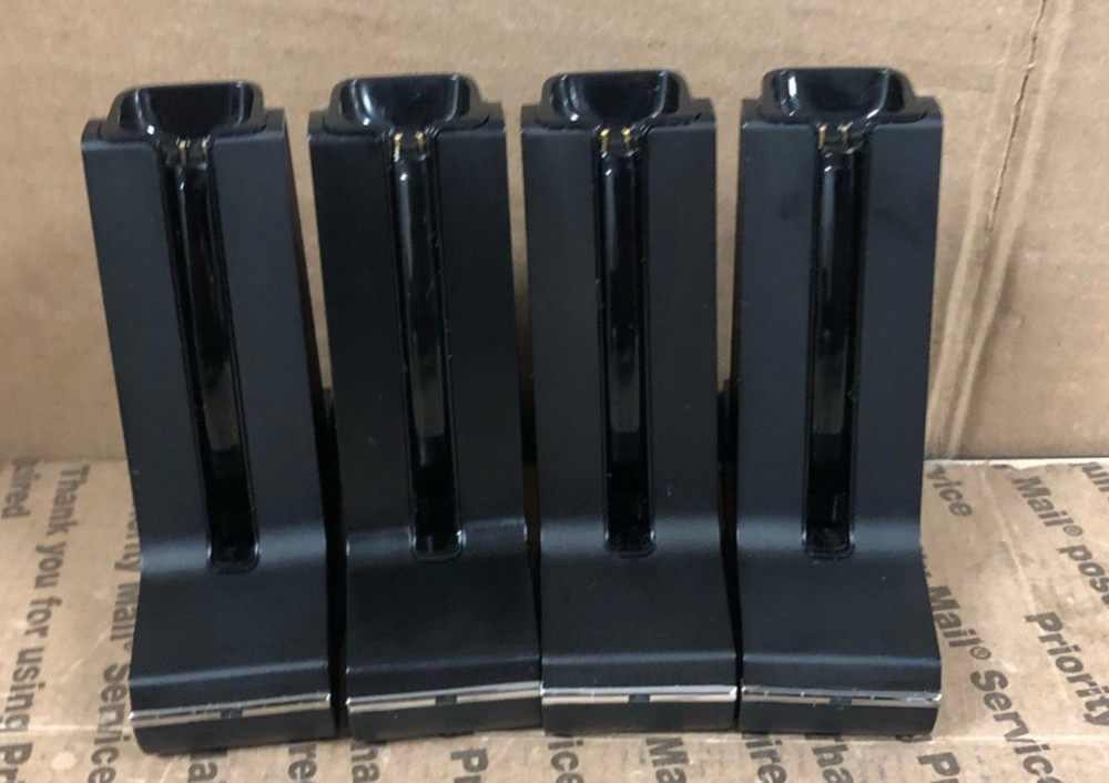 (7) Plantronics C540 Wireless Headset W/4 CHARGING BASE & AC-ADAPTERS (UNTESTED)