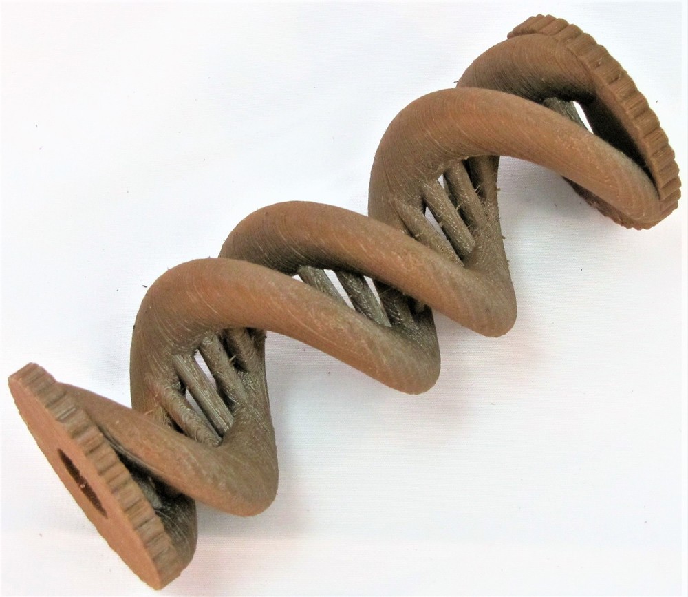 DNA Double Stranded Helix Molecular Structure Model Science Gift Desktop Display