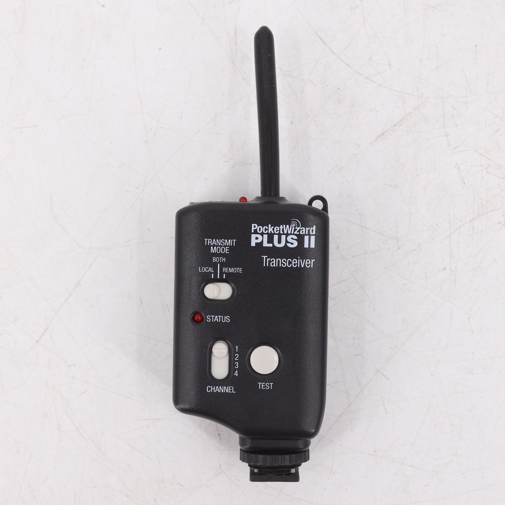 PocketWizard Plus II Wireless Radio Transceiver 4-Channel Flash Trigger