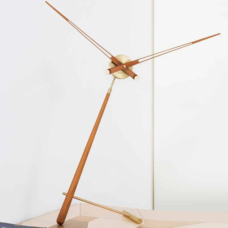 Unique Design Home Decor Table Clock Western Style Look Fully Handmade Work Gift