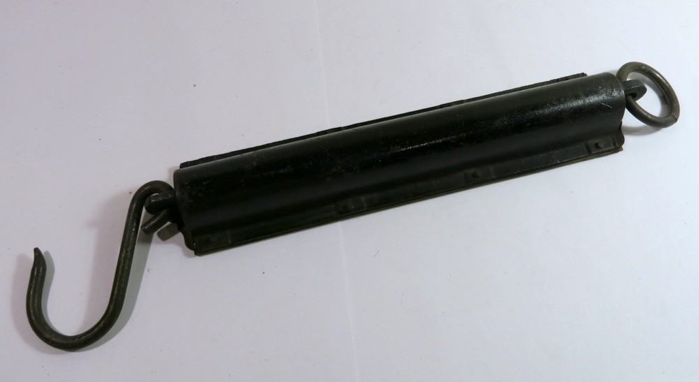 Antique Landers Improved Hanging Spring Balance Scale 80lb