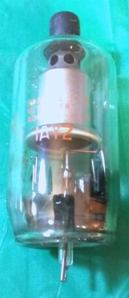 1AY2 A TUBE SYLVANIA USED BOXED VINTAGE COMMERCIAL SURPLUS