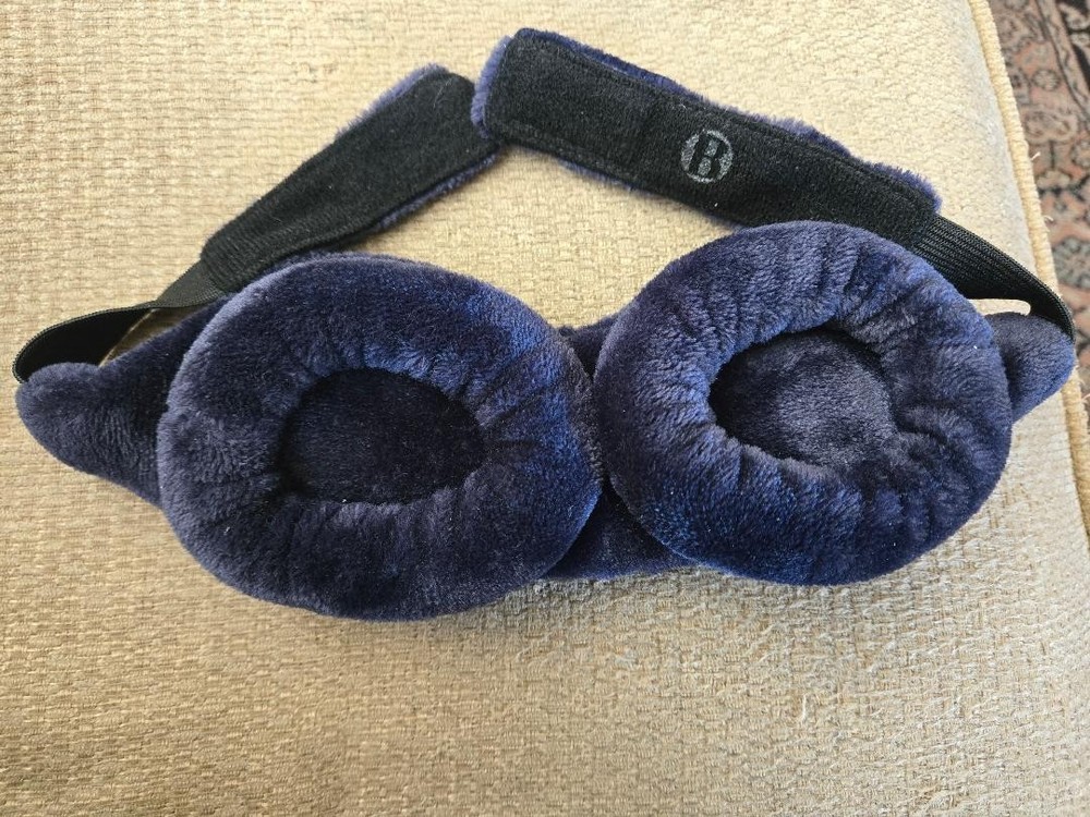blue side sleep eye mask