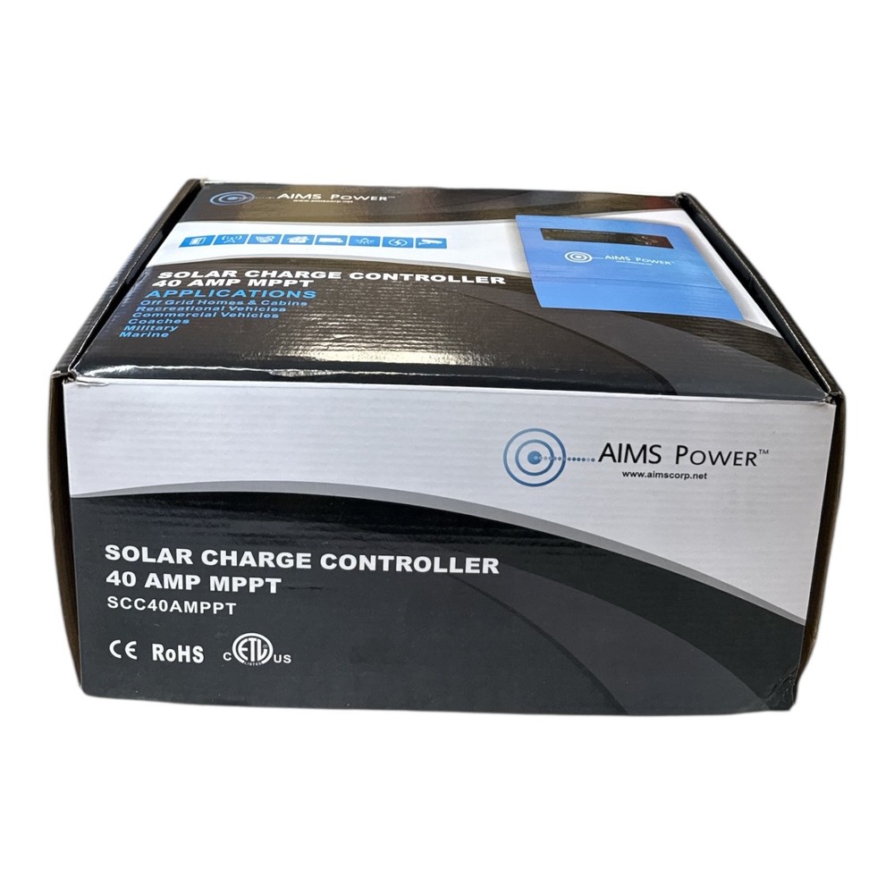 AIMS POWER SOLAR CHARGE CONTROLLER 40 AMP MPPT