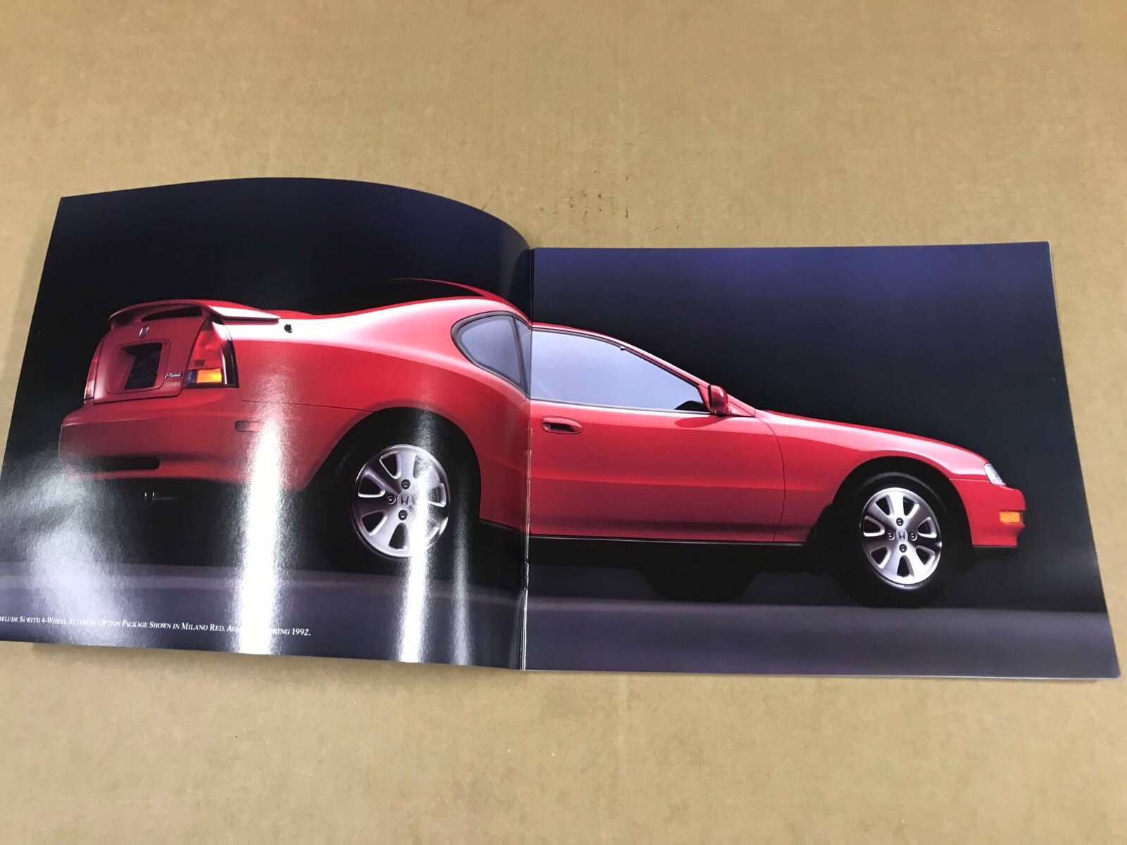 Vintage 1992 Honda Prelude Dealership Salesman Brochure