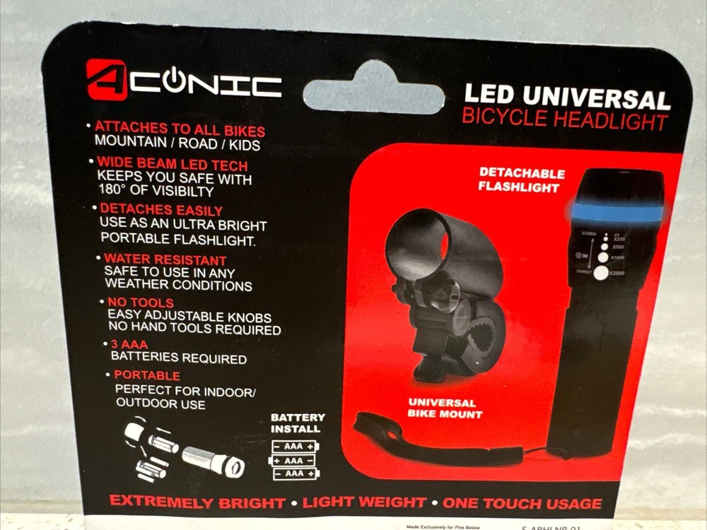 Bicycle Headlight 40x Brighter