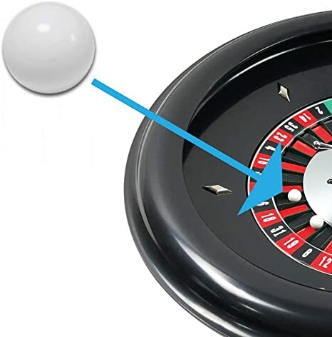 (Two) Ceramic 1/2 Inch Real Casino Grade Roulette Balls Pills table FREE SHIP