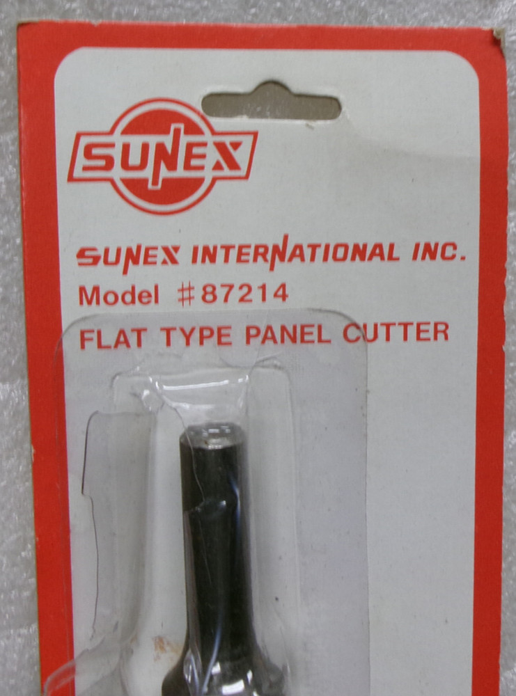 SUNEX MODEL #87214 FLAT TYPE PANEL CUTTER CHISEL BIT #261G