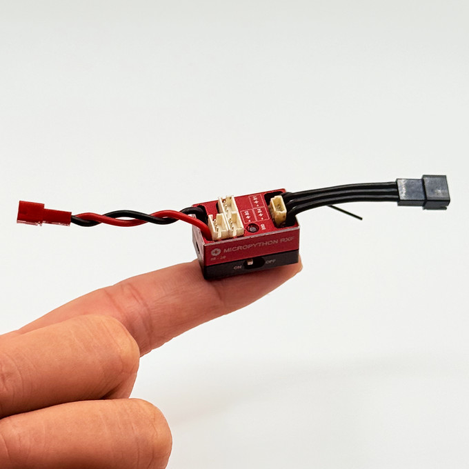 Furitek MicroPython RXF + MicroFlex 4WS Transmitter Combo Brushless ESC System