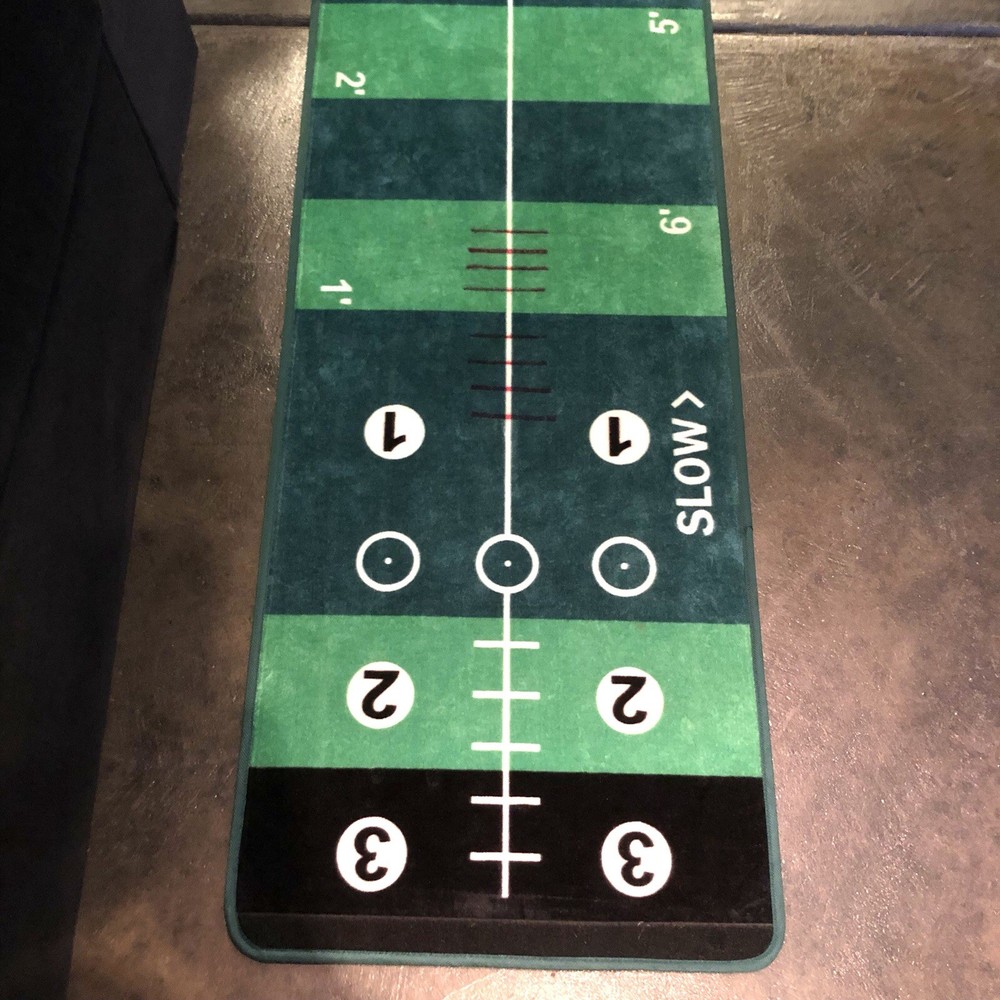 VariSpeed Golf Putting System - Practice 4 Different Speeds On One Mat Preowned