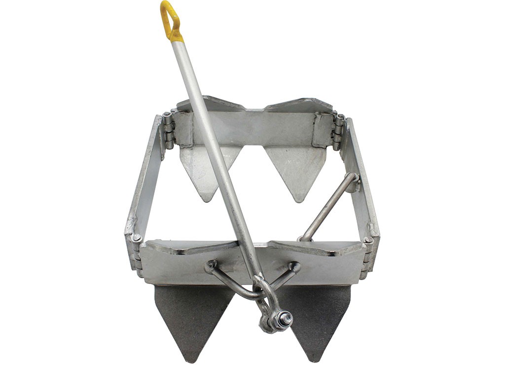 Extreme Max 3006.6652 BoatTector Zinc-Plated Cube Anchor (Box Style) - 19 lbs.