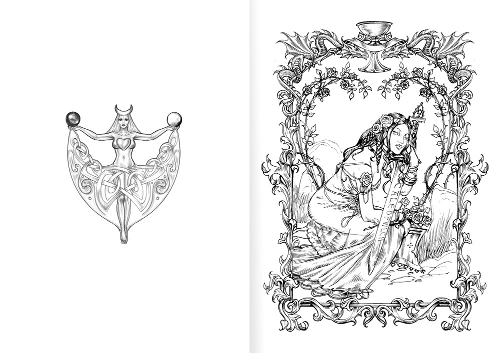 Briar Mystical Coloring Book