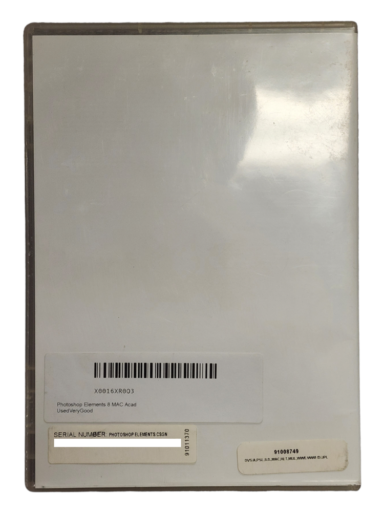 Adobe Photoshop Elements 8 for Mac with Serial Number