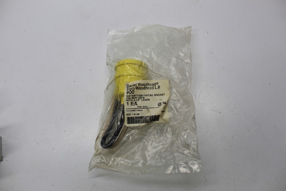 DANIEL WOODHEAD 600 4-1/2" WATERTITE PIGTAIL SOCKET NSMP