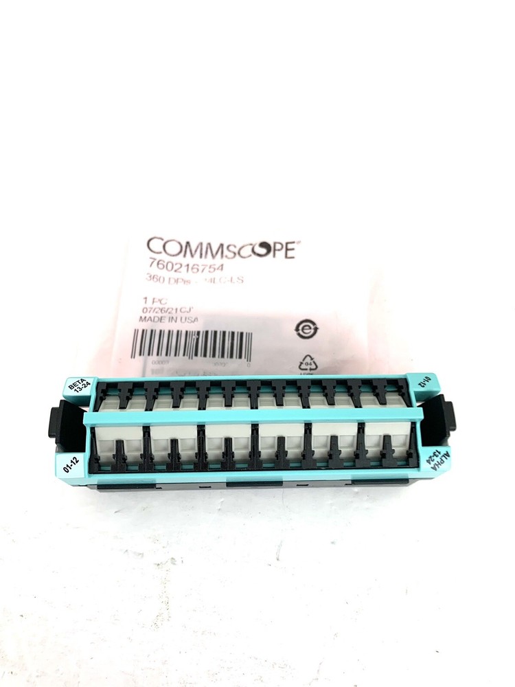 Commscope 360DPIS-24LC-LS | 360 Distribution Adapter Pack- Multimode OM4, 24 LC