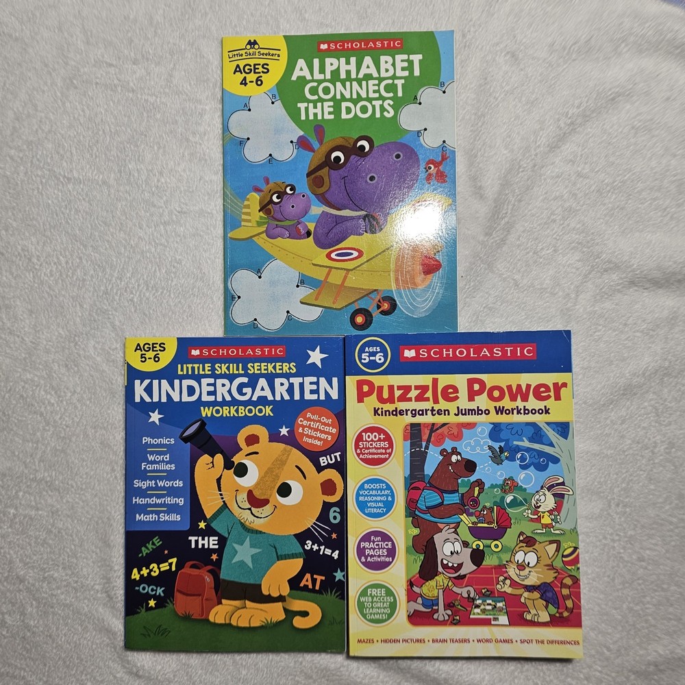 Children Activity Book | Ages 4-6 Fun Learning Activities | New