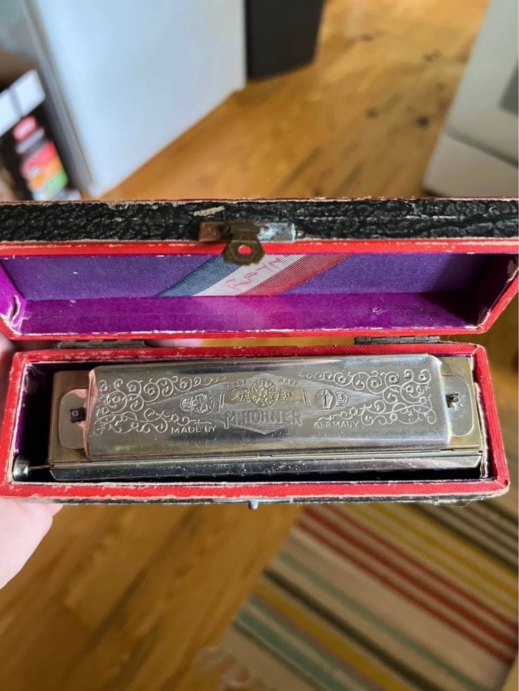 Vintage Hohner Super Chromonica Harmonica C