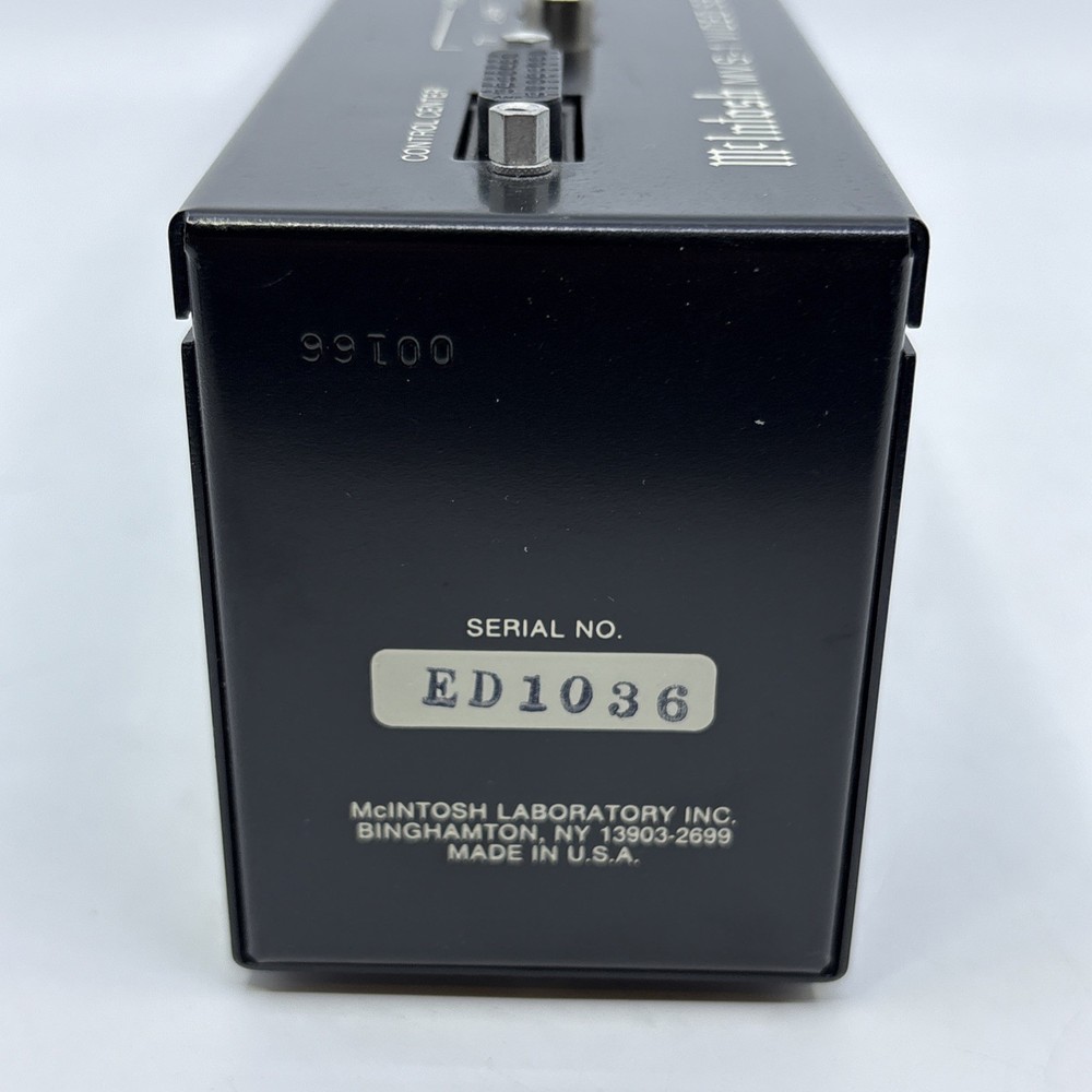 McIntosh MVS-1 Video Selector Control Center *Untested*