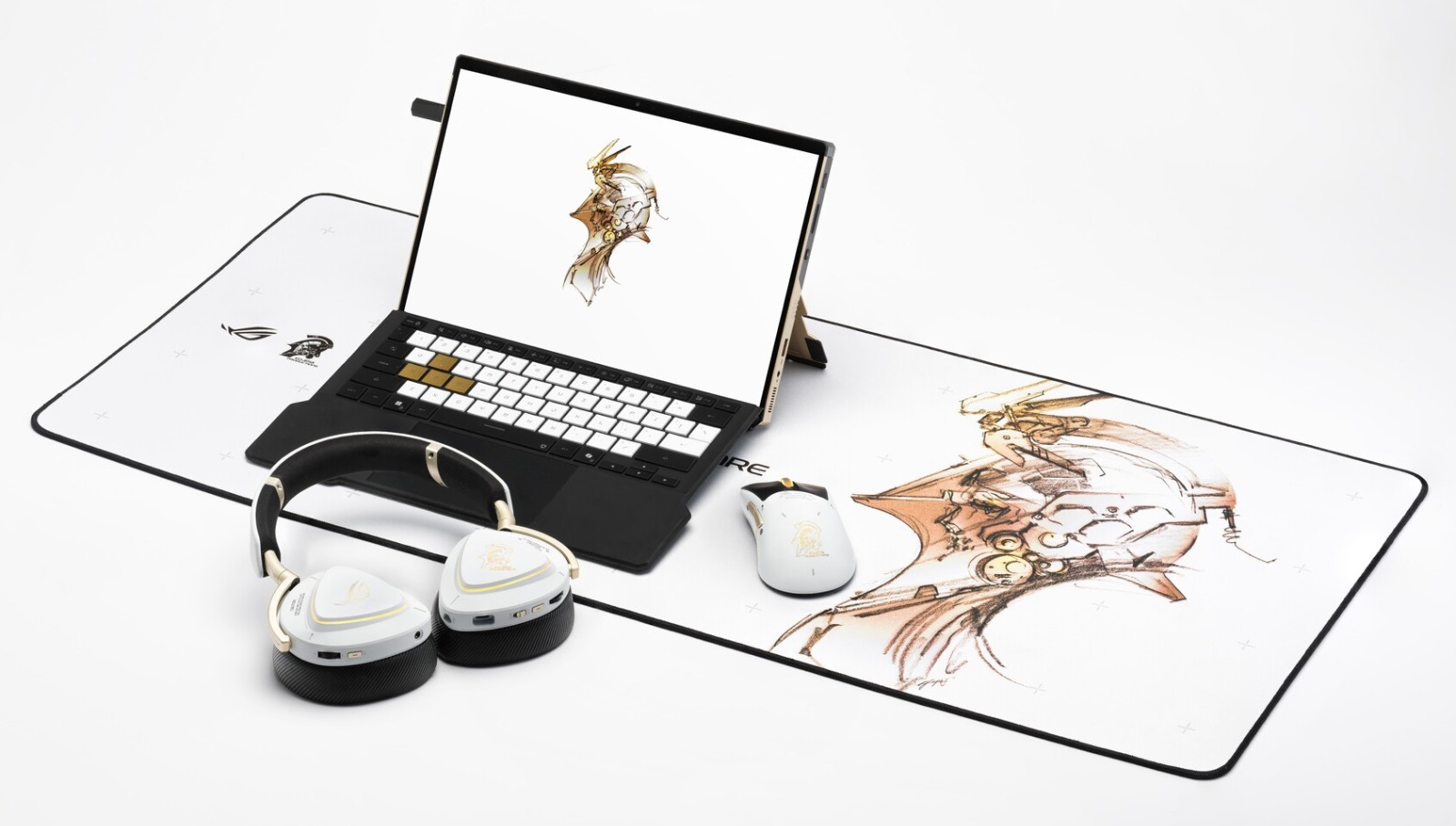 ASUS ROG x KOJIMA PRODUCTIONS Limited Ludens Edition Scabbard II Gaming Desk Pad