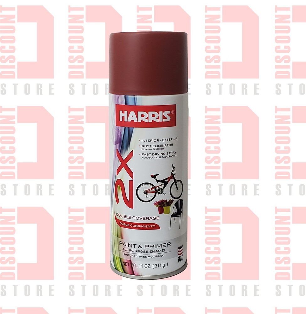 RED Oxide PRIMER Harris Heat Resistant Engine Enamel Motor Engine Spray Paint