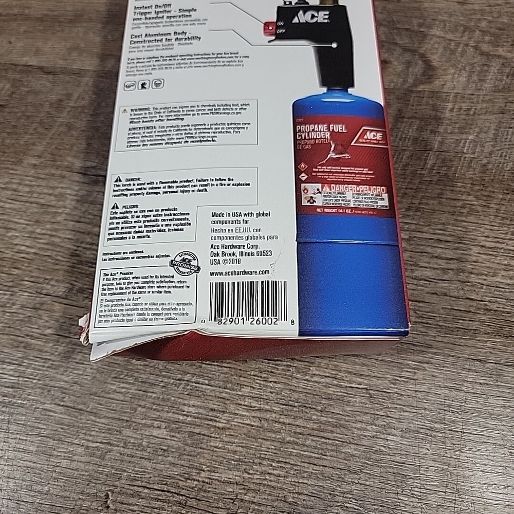 Propane Torch Head Trigger Ignition 26002 NEW IN BOX