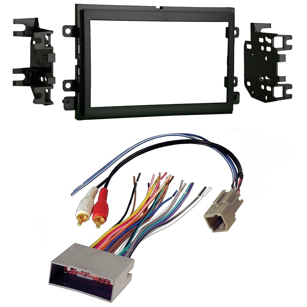 Double Din Car Stereo Dash Install Kit for 2004-2008 Ford F-150 (F150) F250 F350