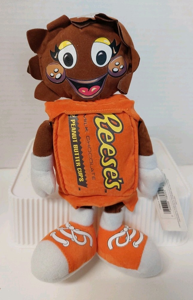 Vtg 1998 Hershey's Reese's Peanut Butter Cup 9” Plush