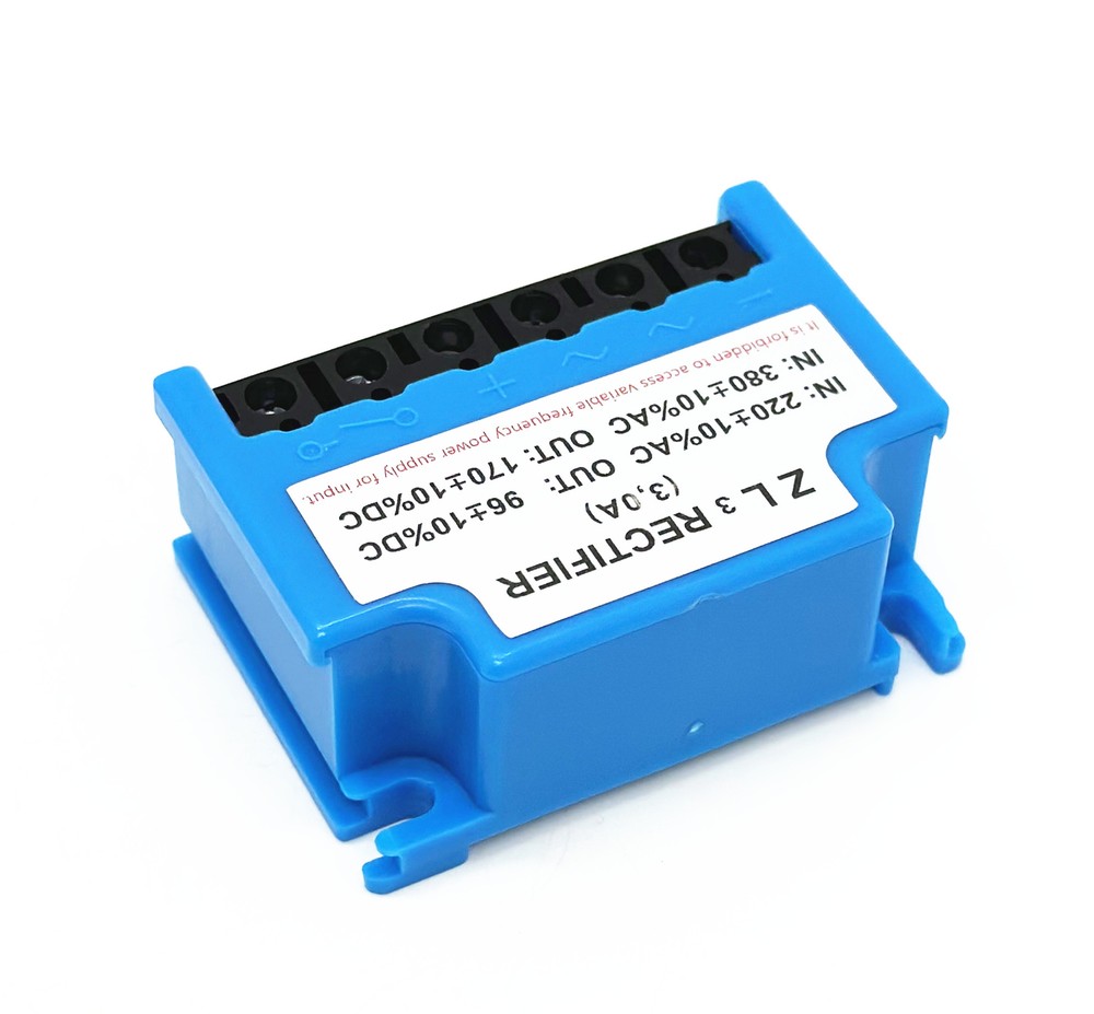 ZL3 380VAC/170VDC 220VAC//96VDC 3A brake rectifier module
